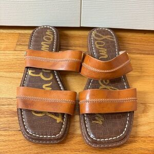 Sam Edelman Women’s Brown Leather Sandals Sz 7